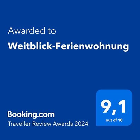 אייזנבאך Weitblick-Ferienwohnung מראה חיצוני תמונה